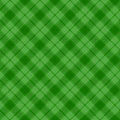 Black and green tartan traditional fabric seamless pattern, vector