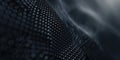 Black and grey metal mesh AIG51A Royalty Free Stock Photo