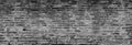 Black and grey old brick wall cement clean horizontal Masonry surface for wallpaper background Textures grunge