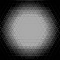 Black Grey White Complex and Unique Round Shapes Abstract Background