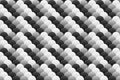 Black, grey and white fish scales repat pattern background Royalty Free Stock Photo