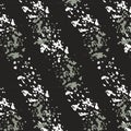 Black, grey and white spots seamless pattern. Royalty Free Stock Photo