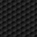 Black grid seamless pattern