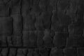 Black grunge background. Burned wood texture Royalty Free Stock Photo