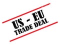 US EU trade deal graphic