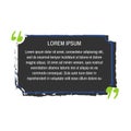 Quote box vector Royalty Free Stock Photo