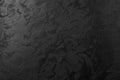 Black grunge stone texture. Dark black slate stone background. Abstract black slate granite background Royalty Free Stock Photo