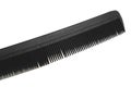 black hair comb isolated on white background Royalty Free Stock Photo