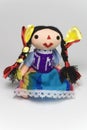 Black hair otomi doll Royalty Free Stock Photo