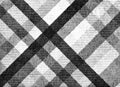 Black halftone diagonal plaid argyle-style texture Royalty Free Stock Photo