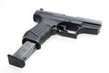 Black handgun Royalty Free Stock Photo