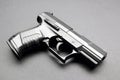 Black handgun Royalty Free Stock Photo