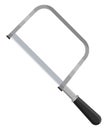 Black handsaw, icon Royalty Free Stock Photo