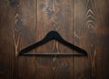 Black hanger Royalty Free Stock Photo