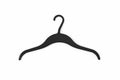 Black hanger on white Royalty Free Stock Photo