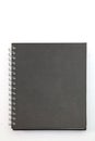 Black hard cover notebook