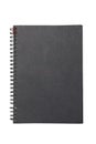 Black Hard Cover Notebook With Ring Binder.