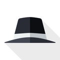 Black hat icon Royalty Free Stock Photo