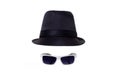 Black hat and sunglasses