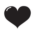 Black heart icon2