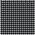 Black heart pixel pattern
