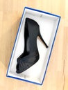 Black High Heeled Shoe Royalty Free Stock Photo