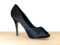 Black High Heeled Shoe Royalty Free Stock Photo