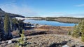 Black Hills Lake South Dakota Early in the Morning Royalty Free Stock Photo