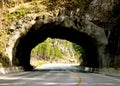 Black Hills tunnel Royalty Free Stock Photo