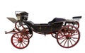 Black historic carriage