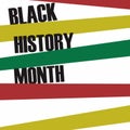 black history month background image stock