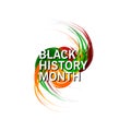 Black History Month Vector Design For Banner Print and Greeting Background