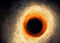 Black Hole Giant Artistic Depiction