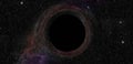 The black hole is radiating gravity field Time bends quasars warp gravity spacetime bends. event horizon Cosmic background in deep