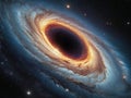 A black hole in space, astriophysics galxy photos