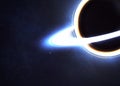 Black hole in space