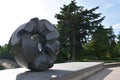 Black Hole Sun by Noguchi at Volunteer Park in Seattle, Washington