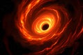 Black hole in the universe Royalty Free Stock Photo