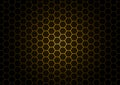 Black honeycomb Background Royalty Free Stock Photo