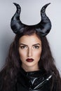 Black horns of Maleficent