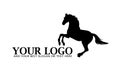 Black horse logo