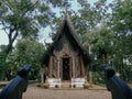 Black house or Baan Dam Museum in Chiang Rai Thailand