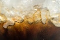 Black Ice coffee condensation Royalty Free Stock Photo