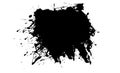 Black ink stains Royalty Free Stock Photo