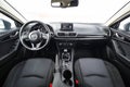 Black interior of Mazda 3