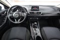Black interior of Mazda 3
