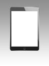 Black ipad mini 2 Royalty Free Stock Photo