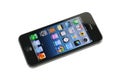 Black iPhone 5 Royalty Free Stock Photo