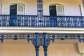 Black Iron Decorations Garden District New Orleans Louisiana Royalty Free Stock Photo