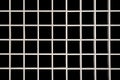 Black Ironwork Pattern on white background, texture.
